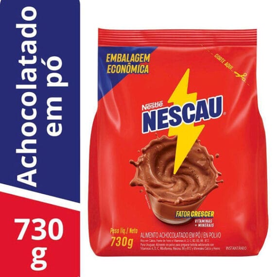 ACHOCOLATADO EM PO NESCAU 730G