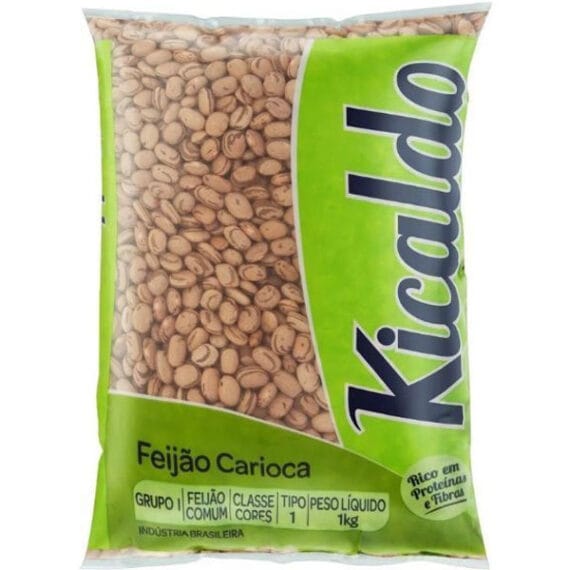 FEIJÃO CARIOCA KICALDO 1 KG
