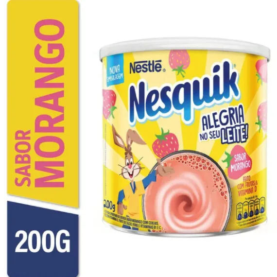 ACHOCOLATADO NESQUIK MORANGO 200G